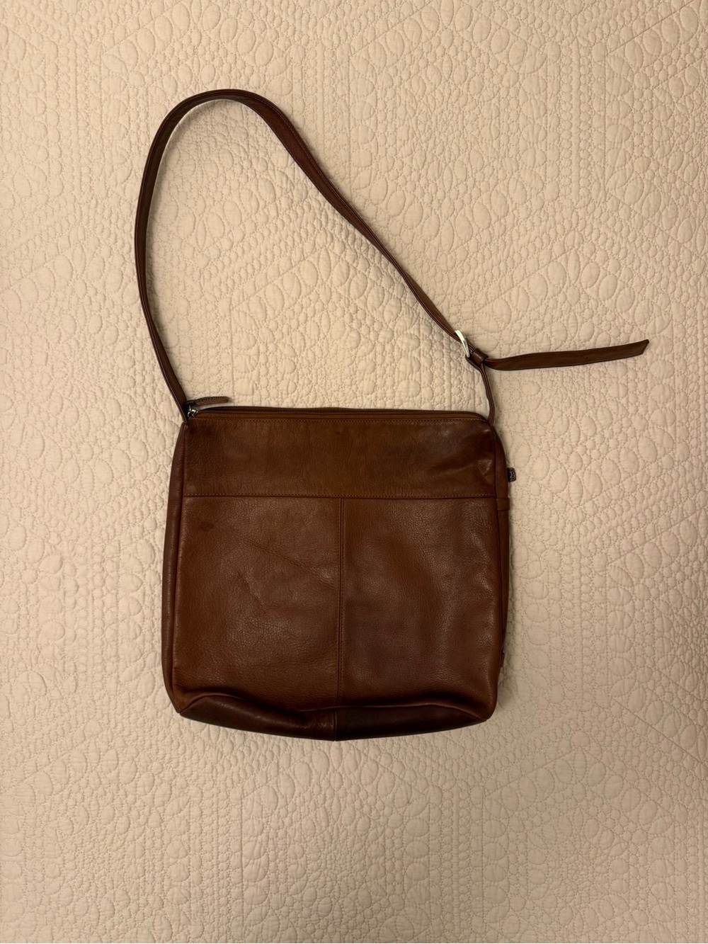 Wilsons Leather Brown Leather Hobo Shoulder Bag